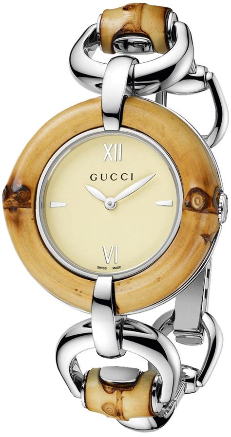 gucci bamboo watches ladies